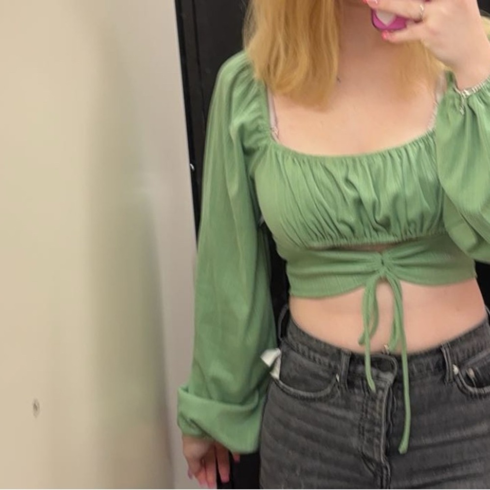 Green Women's Top